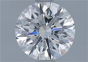 Picture of Natural Diamond 1.01 Carats, Round with Excellent Cut, F Color, VS1 Clarity and Certified by GIA