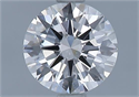 Natural Diamond 1.01 Carats, Round with Excellent Cut, H Color, VS2 Clarity and Certified by GIA