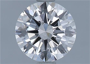 Picture of Natural Diamond 1.01 Carats, Round with Excellent Cut, H Color, VS2 Clarity and Certified by GIA