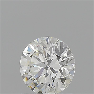 Picture of Natural Diamond 0.81 Carats, Round with Excellent Cut, I Color, VVS2 Clarity and Certified by GIA