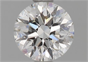 Natural Diamond 0.75 Carats, Round with Excellent Cut, H Color, VVS2 Clarity and Certified by GIA