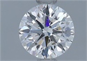 Natural Diamond 0.75 Carats, Round with Excellent Cut, H Color, VS2 Clarity and Certified by GIA