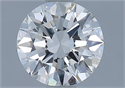 Natural Diamond 0.72 Carats, Round with Excellent Cut, I Color, VVS1 Clarity and Certified by GIA