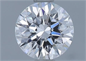 Natural Diamond 0.70 Carats, Round with Excellent Cut, D Color, VS2 Clarity and Certified by GIA