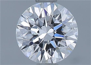 Picture of Natural Diamond 0.70 Carats, Round with Excellent Cut, D Color, VS2 Clarity and Certified by GIA