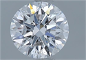 Diamante Natural 0.70 quilates, Redondo , Color D, claridad SI1 y certificado GIA