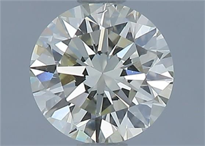 Foto Diamante Natural 0.71 quilates, Redondo , Color L, claridad SI1 y certificado GIA de