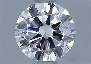 Picture of Natural Diamond 0.70 Carats, Round with Very Good Cut, D Color, VS2 Clarity and Certified by GIA