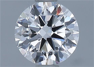 Picture of Natural Diamond 0.70 Carats, Round with Very Good Cut, D Color, VS2 Clarity and Certified by GIA