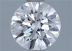 Foto Diamante Natural 0.69 quilates, Redondo , Color E, claridad SI1 y certificado GIA de