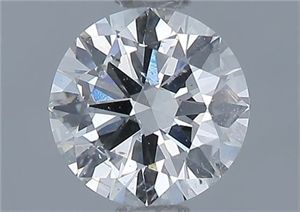 Picture of Natural Diamond 0.70 Carats, Round with Excellent Cut, I Color, I1 Clarity and Certified by GIA