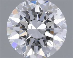 Foto Diamante Natural 0.50 quilates, Redondo , Color D, claridad SI1 y certificado GIA de