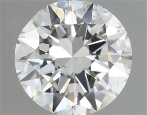 Picture of Natural Diamond 0.70 Carats, Round with Very Good Cut, K Color, VS2 Clarity and Certified by GIA