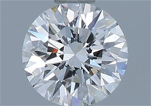 Foto Diamante Natural 0.57 quilates, Redondo , Color F, claridad VVS2 y certificado GIA de