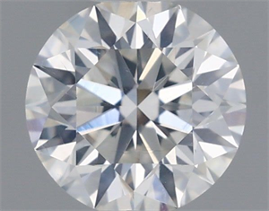 Foto Diamante Natural 0.70 quilates, Redondo , Color H, claridad SI1 y certificado GIA de