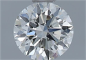 Diamante Natural 0.53 quilates, Redondo , Color I, claridad VS1 y certificado GIA