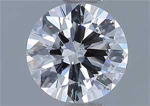 Foto Diamante Natural 0.52 quilates, Redondo , Color F, claridad SI1 y certificado GIA de