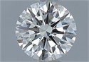 Diamante Natural 0.46 quilates, Redondo , Color K, claridad VVS2 y certificado GIA