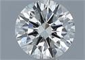 Natural Diamond 0.49 Carats, Round with Very Good Cut, L Color, VVS2 Clarity and Certified by GIA