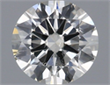 Natural Diamond 0.40 Carats, Round with Excellent Cut, I Color, SI2 Clarity and Certified by IGI