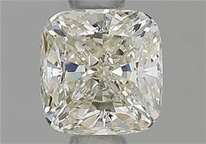Foto Diamante Natural 0.56 quilates, Del cojín , Color L, claridad SI1 y certificado GIA de