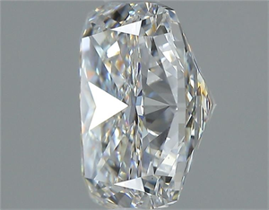 Foto Diamante Natural 1.50 quilates, Del cojín , Color F, claridad VS1 y certificado GIA de