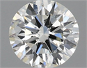 Natural Diamond 0.40 Carats, Round with Excellent Cut, I Color, SI2 Clarity and Certified by IGI