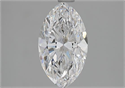 Natural Diamond 1.51 Carats, Marquise with  Cut, D Color, VVS1 Clarity and Certified by GIA