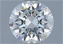 Diamante Natural 0.70 quilates, Redondo , Color J, claridad VVS2 y certificado GIA