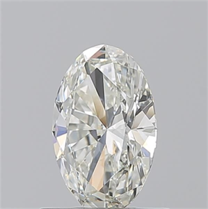 Picture of Natural Diamond 0.70 Carats, Oval with  Cut, I Color, VVS2 Clarity and Certified by GIA