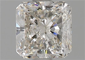 Picture of Natural Diamond 1.03 Carats, Radiant with  Cut, G Color, VS1 Clarity and Certified by GIA
