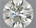 Natural Diamond 0.42 Carats, Round with Very Good Cut, I Color, SI2 Clarity and Certified by IGI