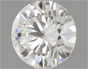 Diamante Natural 0.45 quilates, Redondo , Color I, claridad VVS1 y certificado GIA