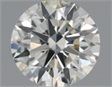 Diamante Natural 0.70 quilates, Redondo , Color K, claridad SI1 y certificado IGI