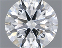 Natural Diamond 0.52 Carats, Round with Excellent Cut, H Color, SI1 Clarity and Certified by GIA