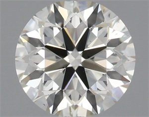 Picture of Natural Diamond 0.90 Carats, Round with Excellent Cut, J Color, SI1 Clarity and Certified by IGI