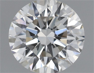Picture of Natural Diamond 0.71 Carats, Round with Excellent Cut, H Color, VS1 Clarity and Certified by GIA