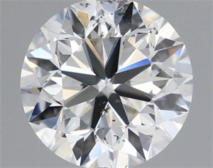 Foto Diamante Natural 0.80 quilates, Redondo , Color H, claridad SI2 y certificado GIA de