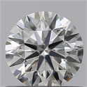 Diamante Natural 0.56 quilates, Redondo , Color I, claridad VVS2 y certificado GIA