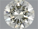Natural Diamond 0.41 Carats, Round with Excellent Cut, K Color, VS1 Clarity and Certified by IGI