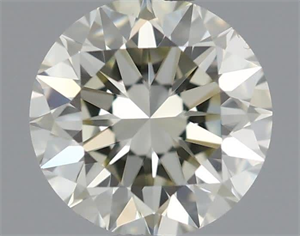 Picture of Natural Diamond 0.41 Carats, Round with Excellent Cut, K Color, VS1 Clarity and Certified by IGI