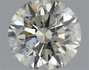 Foto Diamante Natural 0.40 quilates, Redondo , Color K, claridad SI2 y certificado IGI de