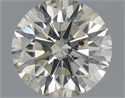Diamante Natural 0.41 quilates, Redondo , Color K, claridad SI2 y certificado IGI