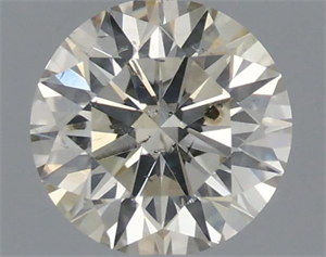 Foto Diamante Natural 0.41 quilates, Redondo , Color K, claridad SI2 y certificado IGI de