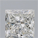 Diamante Natural 1.00 quilates, Princesa , Color I, claridad VVS1 y certificado GIA