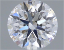 Natural Diamond 0.40 Carats, Round with Excellent Cut, E Color, VS2 Clarity and Certified by GIA