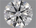 Diamante Natural 0.45 quilates, Redondo , Color F, claridad VS2 y certificado GIA