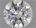 Diamante Natural 0.45 quilates, Redondo , Color F, claridad VS2 y certificado GIA