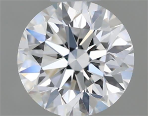 Foto Diamante Natural 0.46 quilates, Redondo , Color D, claridad VVS2 y certificado GIA de