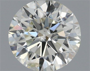 Foto Diamante Natural 0.50 quilates, Redondo , Color L, claridad SI2 y certificado IGI de